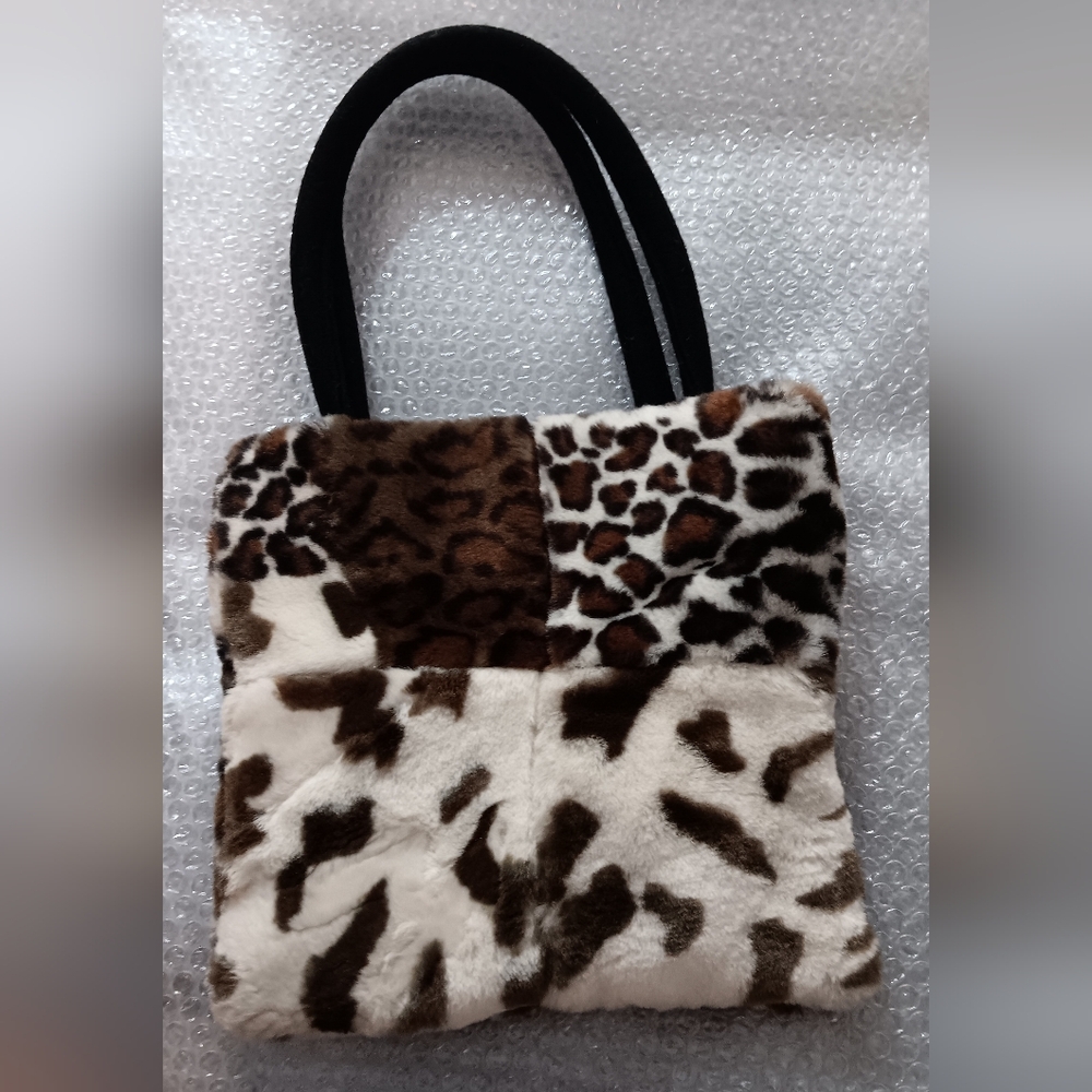 Mini Furry Tote (EUC)
